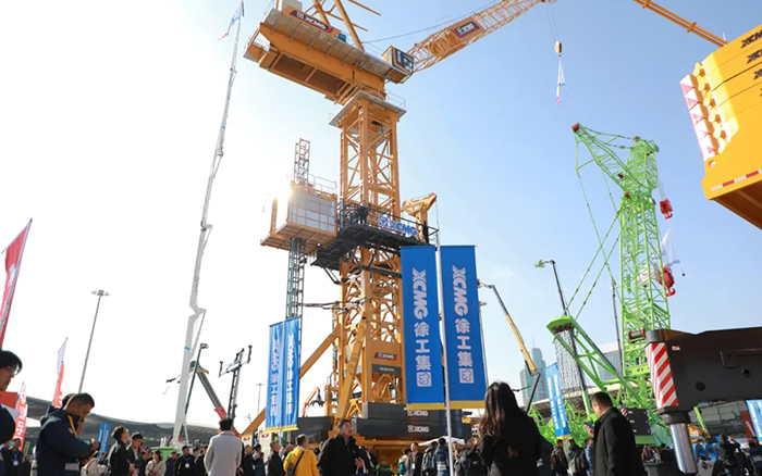 bauma CHINA 2024丨凯时娱乐塔式起重机、智能施工升降机火热亮相