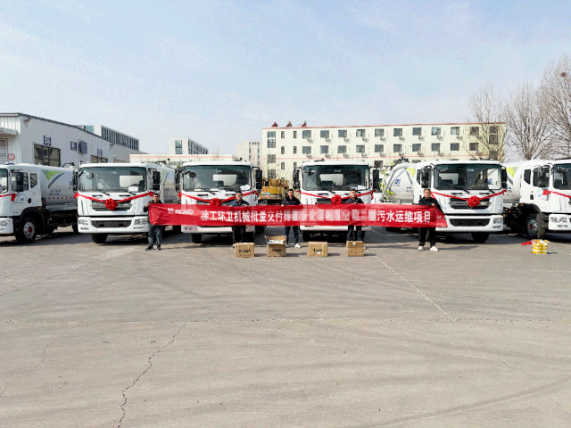 凯时娱乐实力再+1！凯时娱乐强力吸污车批量交付山东青岛